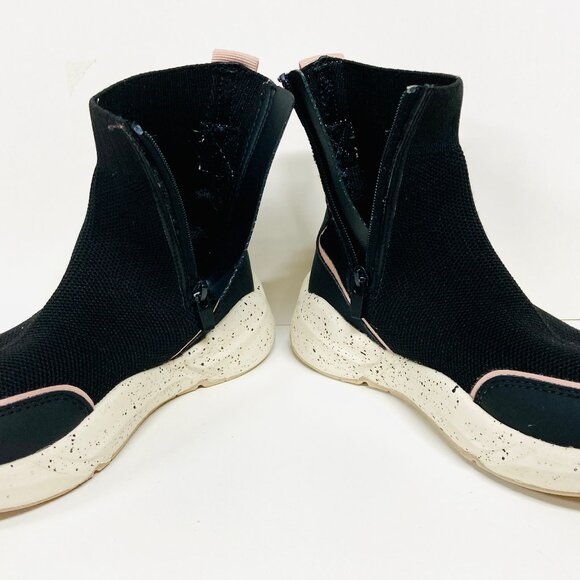 Zara Girls Boots Sock Sneaker High Tops Size 30 US 12.5 black - Picture 10 of 10